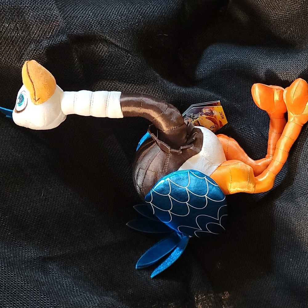 Disney Store Miles From Tomorrowland Mighty Merc Adjustable 19" Plush Ostrich